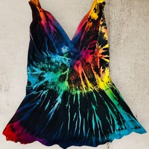 Tie Dye, Sleeveless top (L)